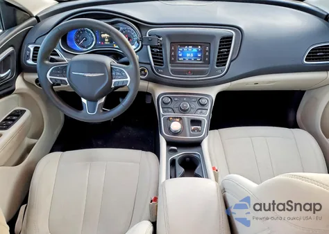 2015 Chrysler 200 Limited из США, поврежденный, VIN 1C3CCCAB3FN507755